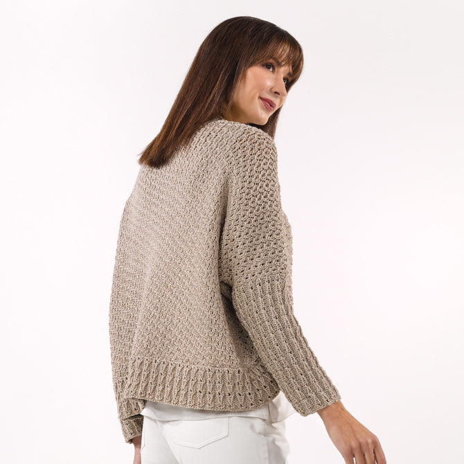 Sesia Mila Cocoon Cardigan Knitting Pattern