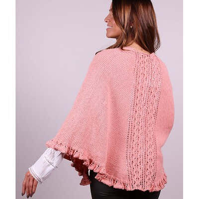 Plymouth Yarn 2991 Shawl Wrap Knitting Pattern