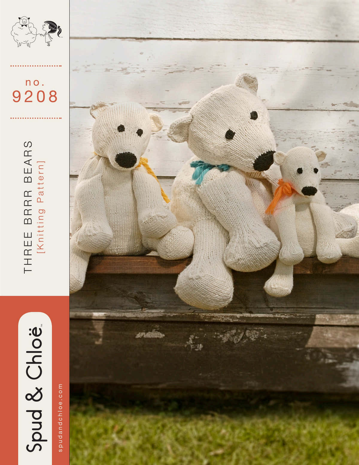 Spud & Chloe by Blue Sky Fibers Three Brrr Bears Knitting