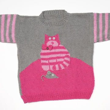 Cascade Yarns DK601 Cat & Mouse Sweater (Free)