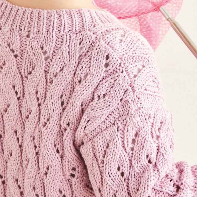 Sirdar Wave Lace Cardigans Knitting Pattern