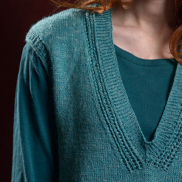 The Fibre Co. V-Neck Sleeveless Top PDF