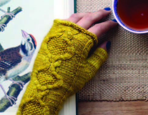 Mucha Mittens Gloves Knitting Pattern