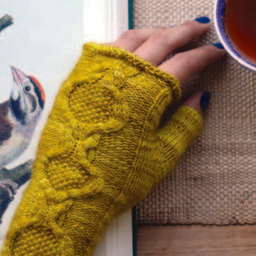Mucha Mittens Gloves Knitting Pattern