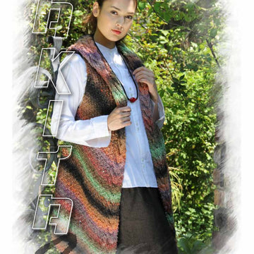 Noro Sleeveless Jacket Two (Akita 2) Coat Knitting Pattern