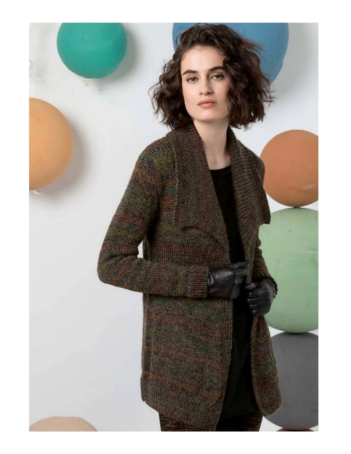 Lang 247-33 Jacket Cardigan Knitting Pattern