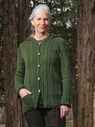 Mavka Cardigan in Berroco Renew PDF