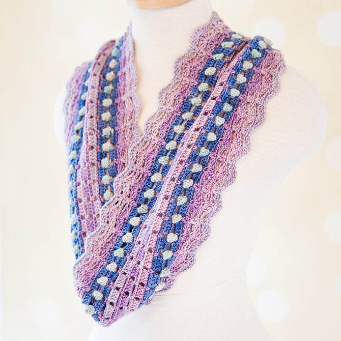 SweetGeorgia Bibelot Cowl Crochet Pattern