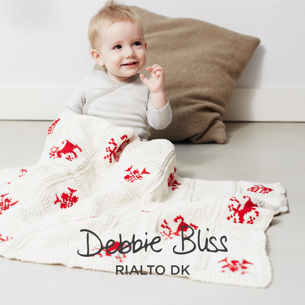 Debbie Bliss Winter Blanket Knitting Pattern