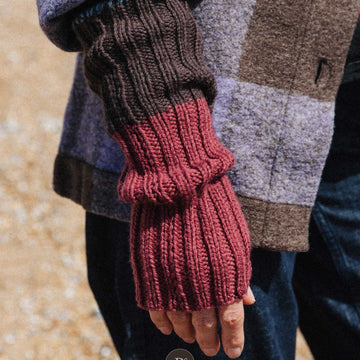 Rowan & Alex Mittens and Dot Scarf Knitting Pattern