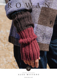 Rowan & Alex Mittens and Dot Scarf Knitting Pattern