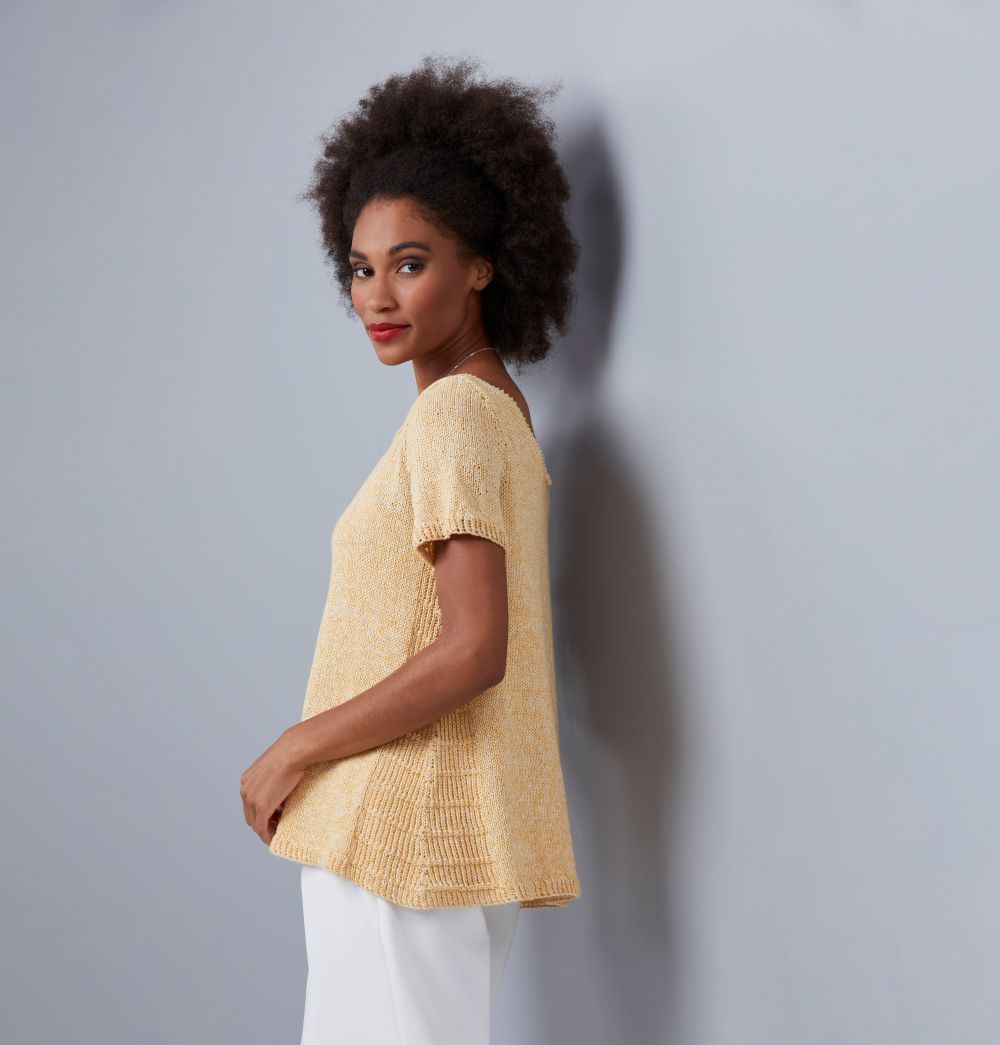 Stacy Charles Fine Yarns Zoe Tee Jumper Crochet Pattern
