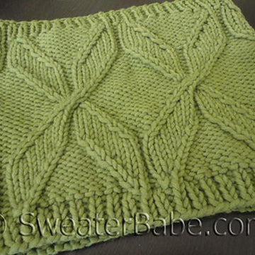 #158 Chunky Pinwheel Cowl