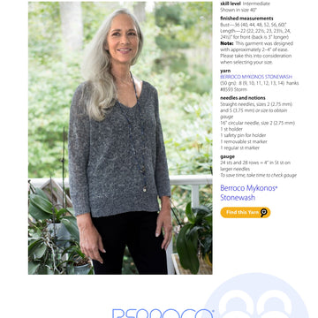 Berroco Sevilla Jumper Knitting Pattern