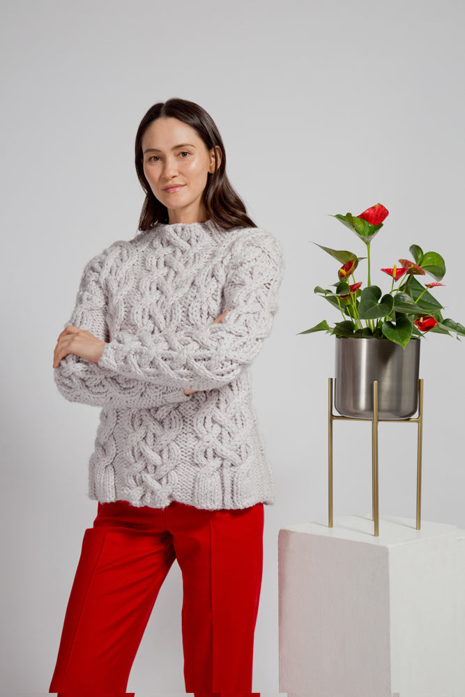 MillaMia Nikka Cable Jumper Knitting Pattern