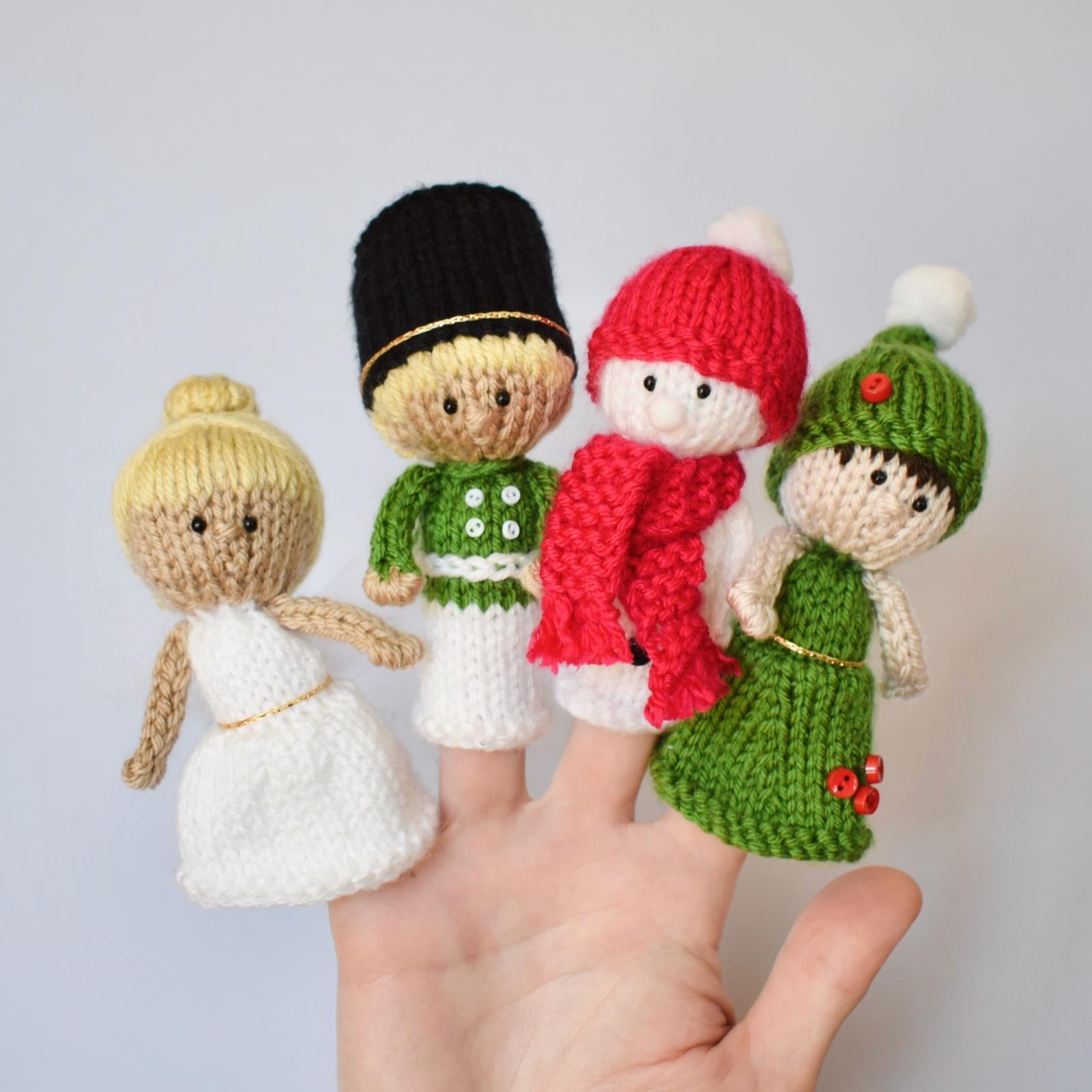 Santa's Grotto Finger Puppets