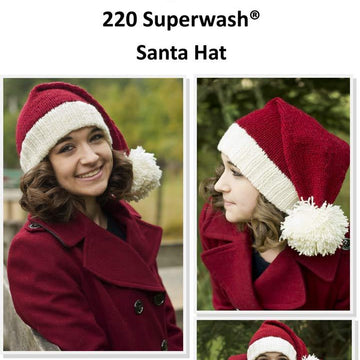 Cascade Yarns W583 Santa Hat (Free)