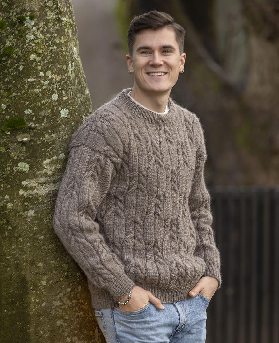 Eden Sweater in Viking Garn Viking Wool