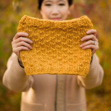 Dotty Cowl Knit Patterns
