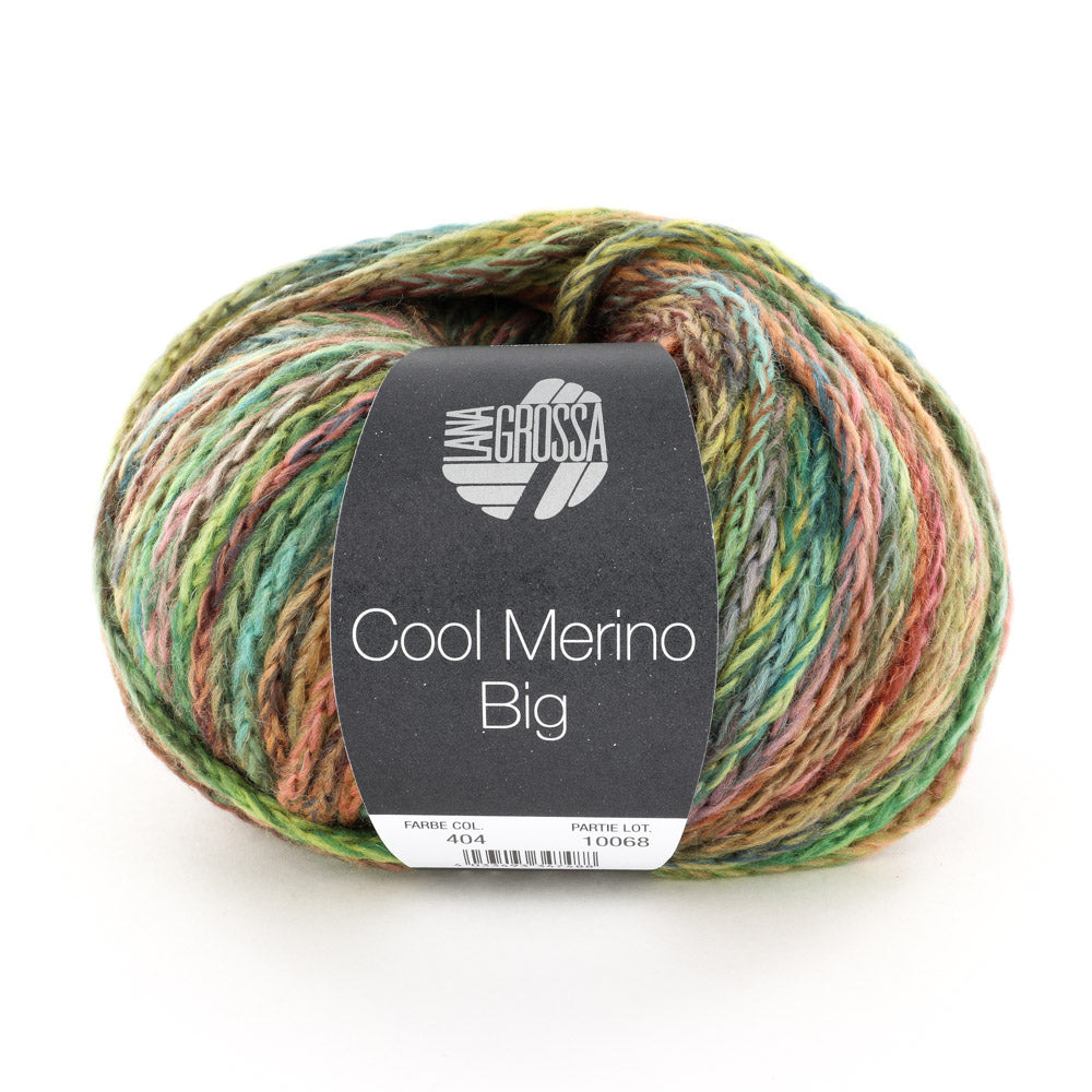Lana Grossa Cool Merino Big Color Yarn - Merino Wool Chunky