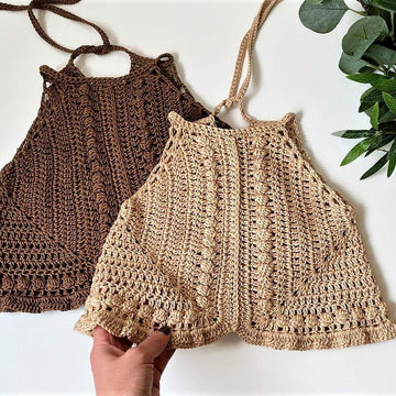 Mom and Me Liv Granny Square Top