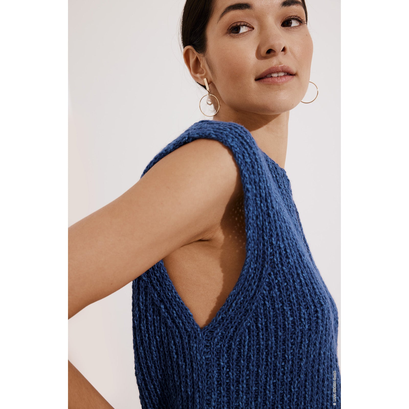 Lana Grossa Top Jumper Knitting Pattern