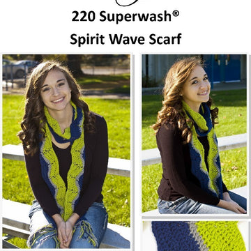 Spirit Wave Scarf Crochet Pattern