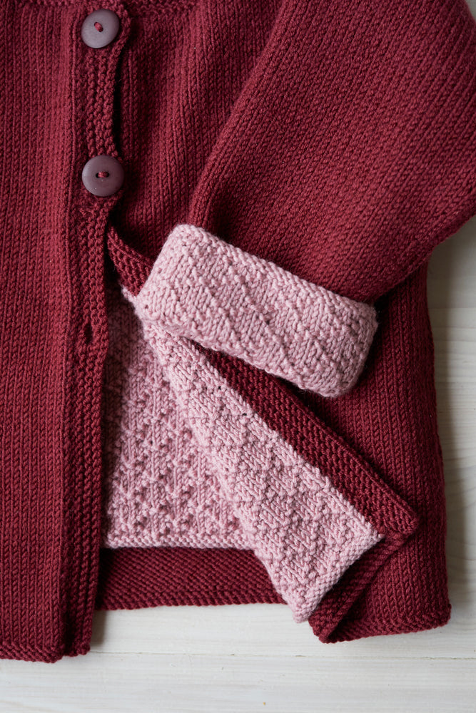 Debbie Bliss Rhubarb and Custard Set Knitting Pattern