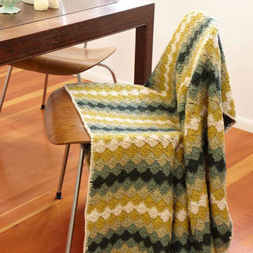 Berroco Greenway Blanket Crochet Pattern