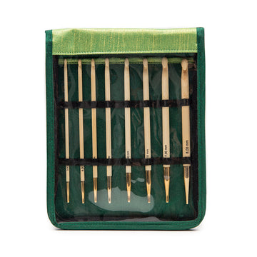 KnitPro Bamboo Afghan/Tunisian Crochet Hook (Set of 8)