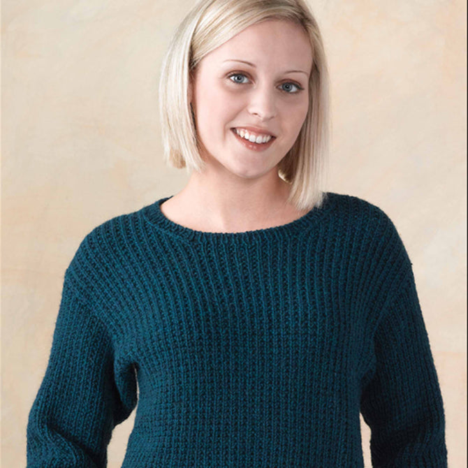 Valley Yarns The Space Heater Sweater Knitting Pattern