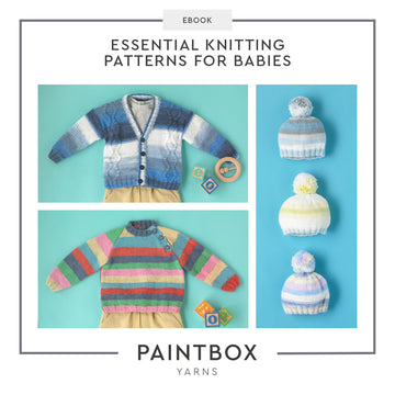 Paintbox Yarns Essential Knitting Patterns for Babies