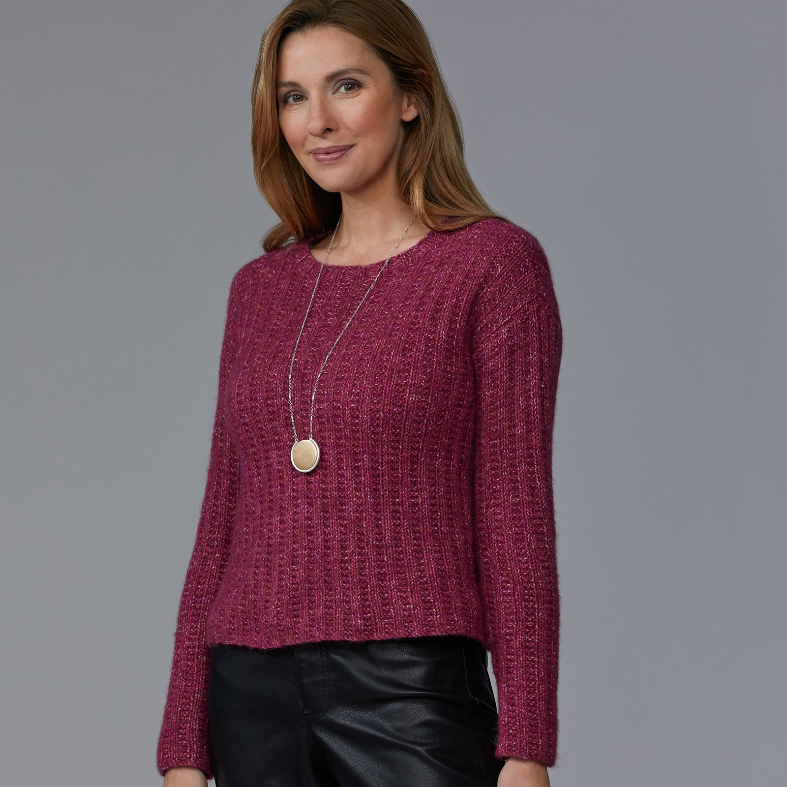 Stacy Charles Fine Yarns Isla Pullover Knitting Pattern