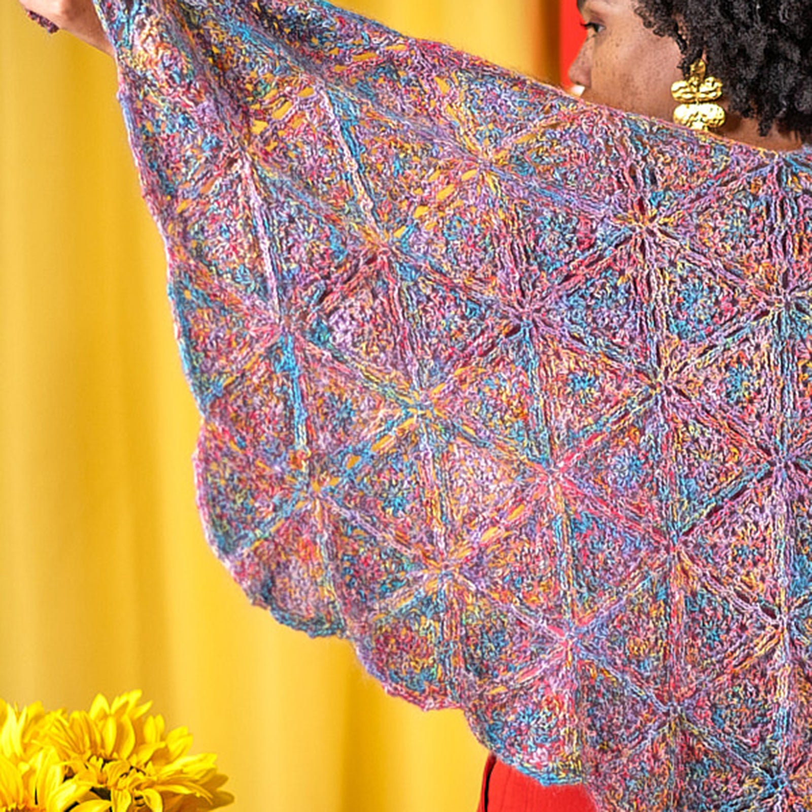 Berroco Alegria Shawl Crochet Pattern