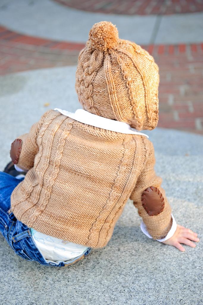 Master Charles Cabled Ear Flap Cap