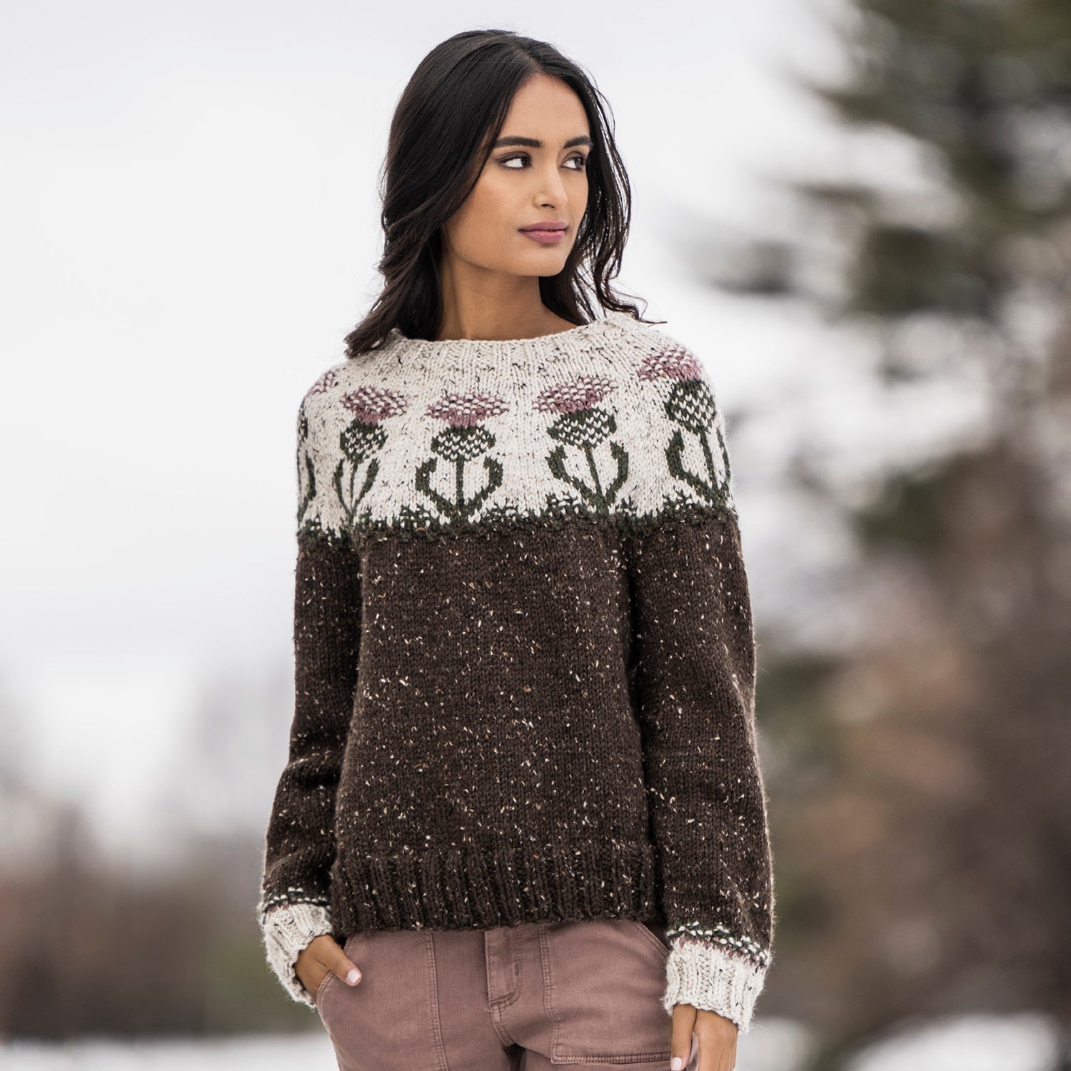 Blue Sky Fibers Islington Jumper Knitting Pattern