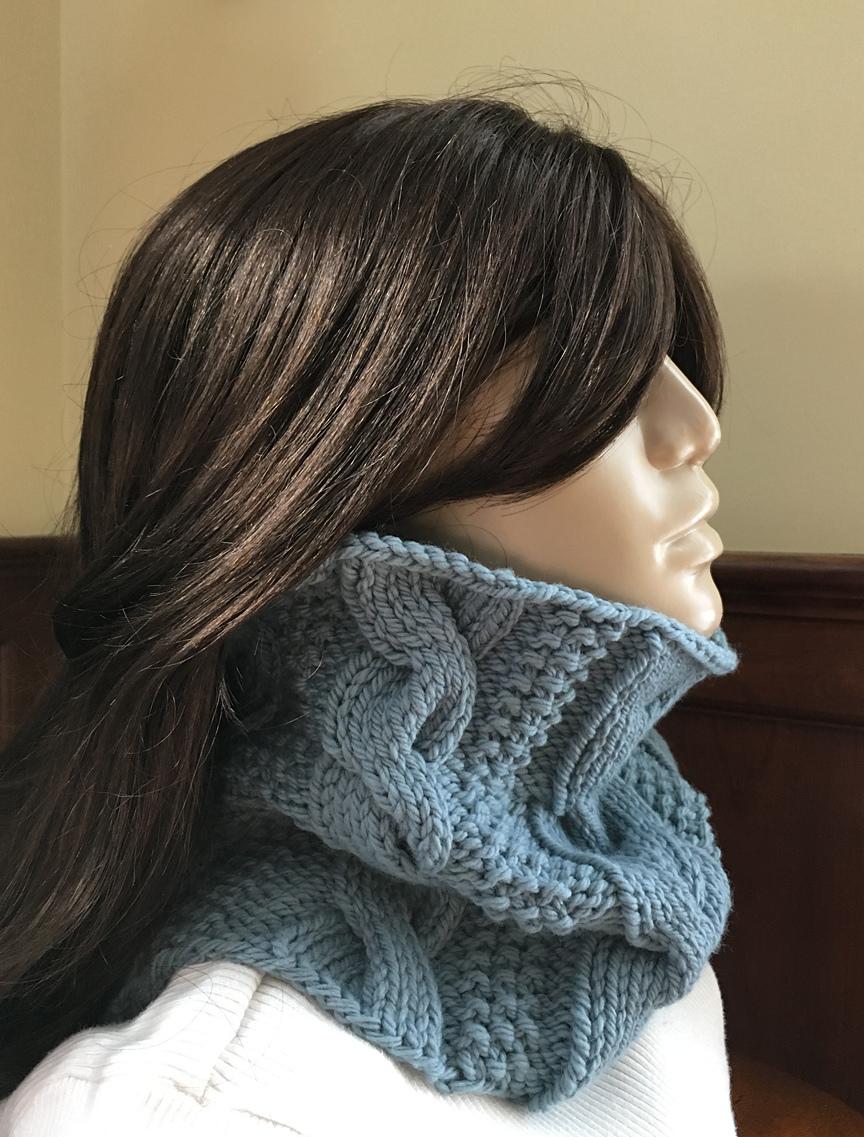 Cabled Sampler Cowl
