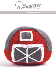 Deramores Farmland Favourites Barn Toy Knitting Pattern