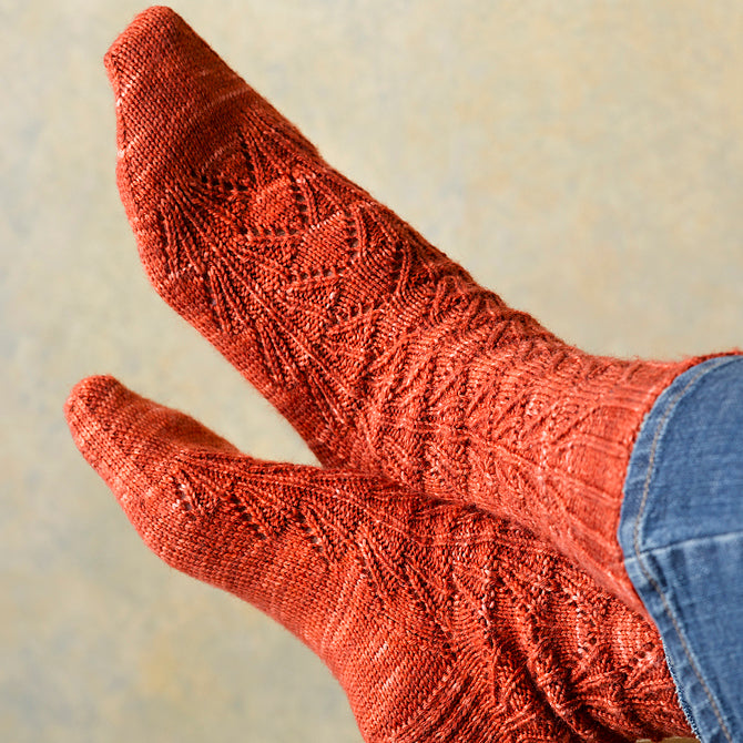 Valley Yarns Great Meteor Socks Knitting Pattern
