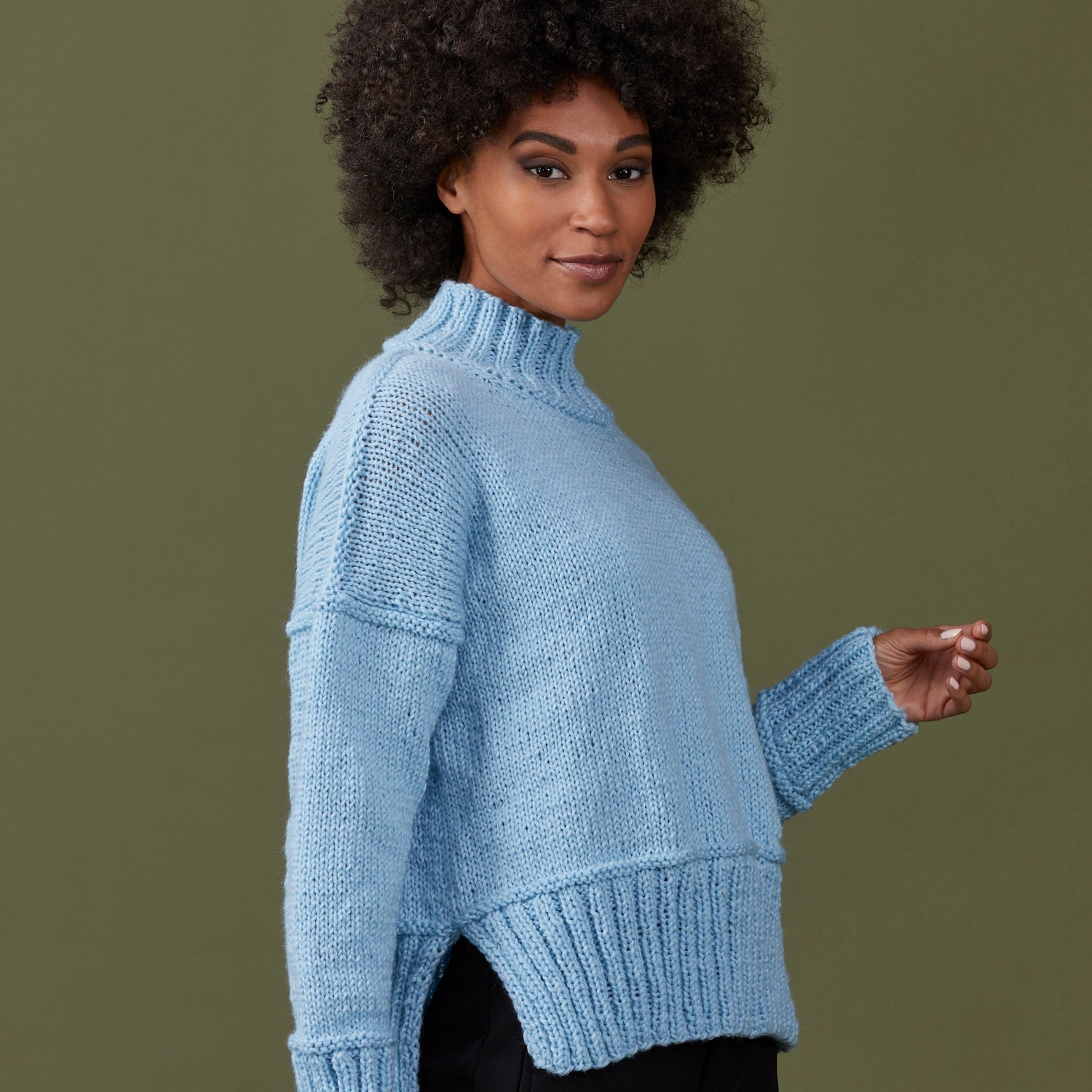 Stacy Charles Fine Yarns Emerson Pullover Knitting Pattern