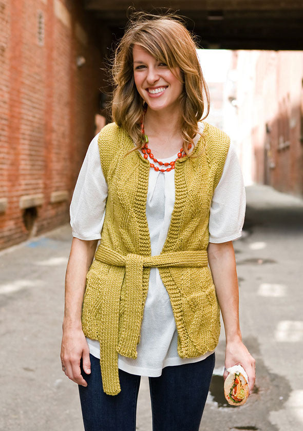 Bedford Vest Waistcoat Knitting Pattern