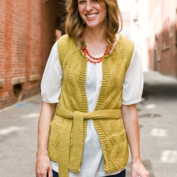 Bedford Vest Waistcoat Knitting Pattern