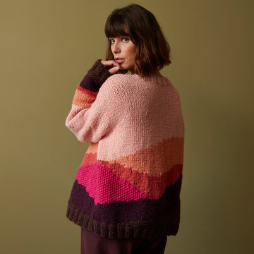 Debbie Bliss Uluru Sweater Knitting Pattern