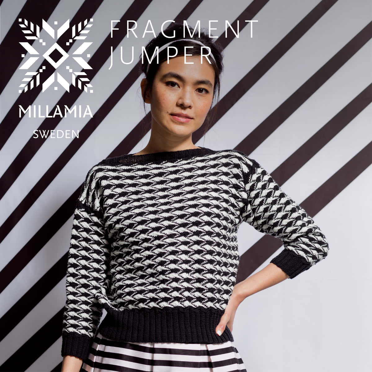 MillaMia Fragment Jumper Knitting Pattern