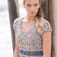 Tahki Yarns Avalon Tee Knitting Pattern