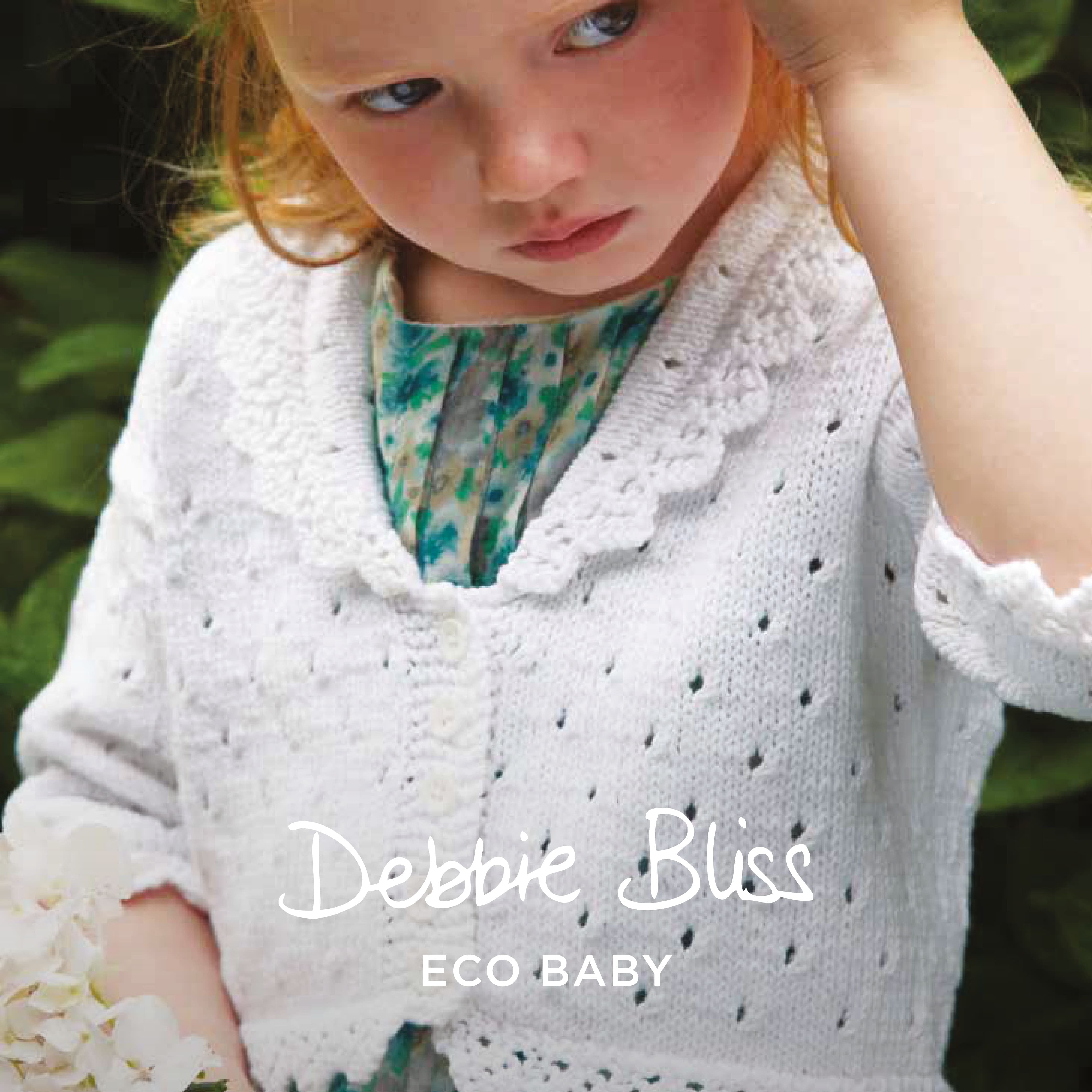 Debbie Bliss Lace-edged Cardigan Knitting Pattern