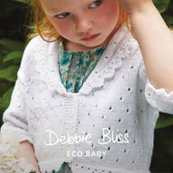 Debbie Bliss Lace-edged Cardigan Knitting Pattern