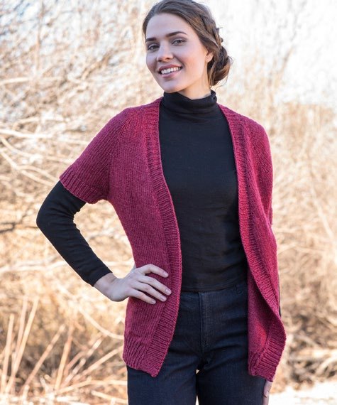Maxine Cardigan in Berroco Bento - 390-4 PDF
