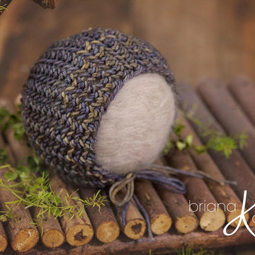 Newborn Knit Bonnet Pack Three