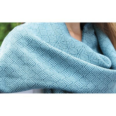 Valley Yarns #61 Plaited Twill Shawl